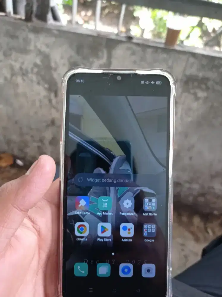 Oppo a54s minus retak