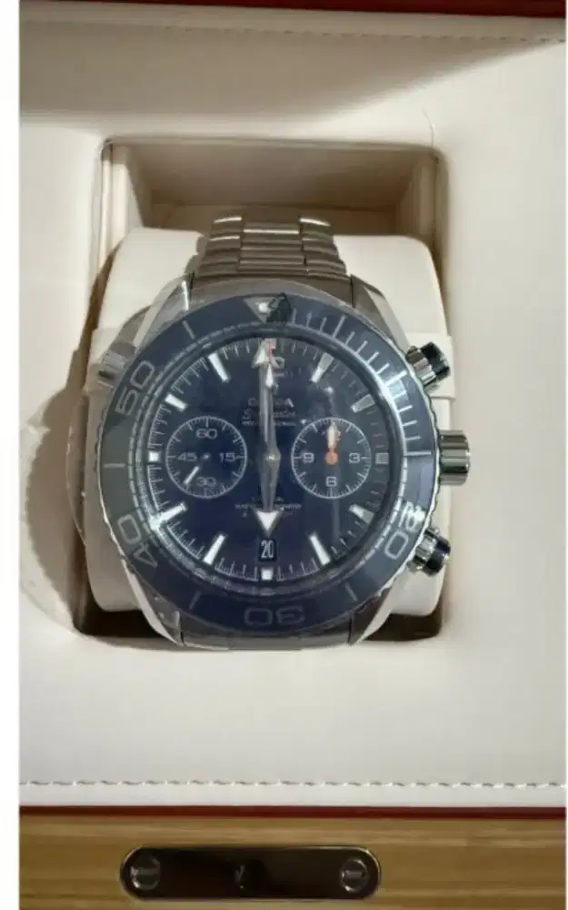 Omega Planet Ocean Chrono Blue Ceramik