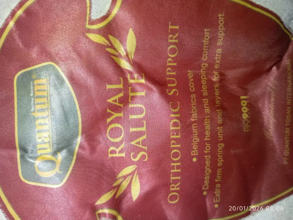 kasur spring bed ortopedi murah bekas