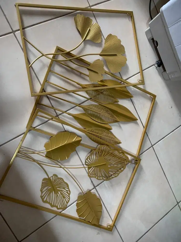 Hiasan dinding 3 pcs ukuran 60 x 40cm