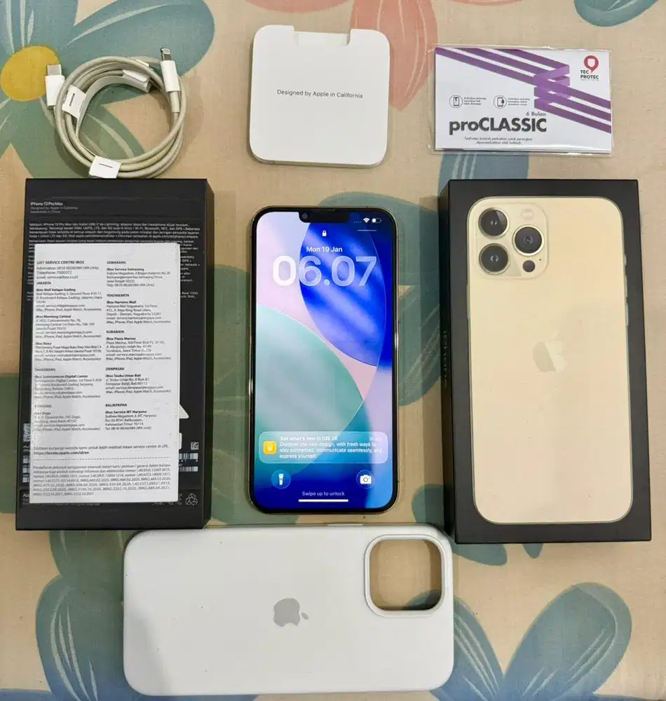 Iphone 13 promax ibox 128gb Gold