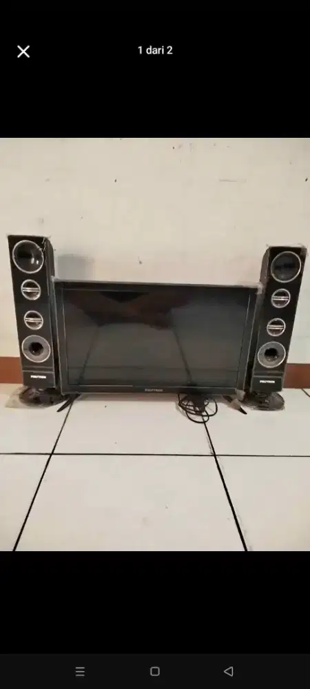 di jual 2 TV LED