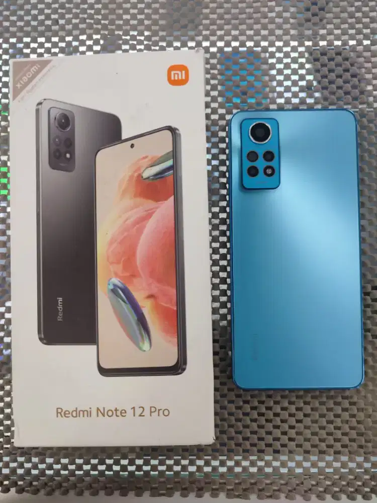 Xiaomi Redminote 12 Pro 4G 8/256gb Second Bergaransi Bisa TT