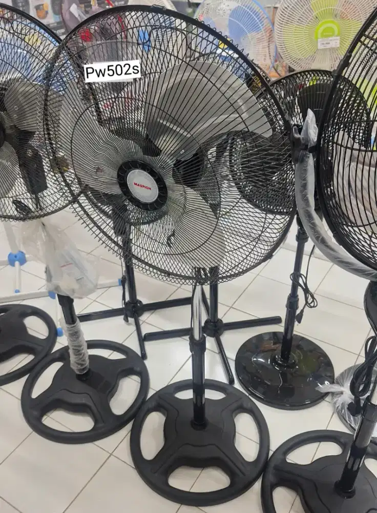 Kipas Angin Maspion 20 inc berdiri Stand Fan PW-502 S