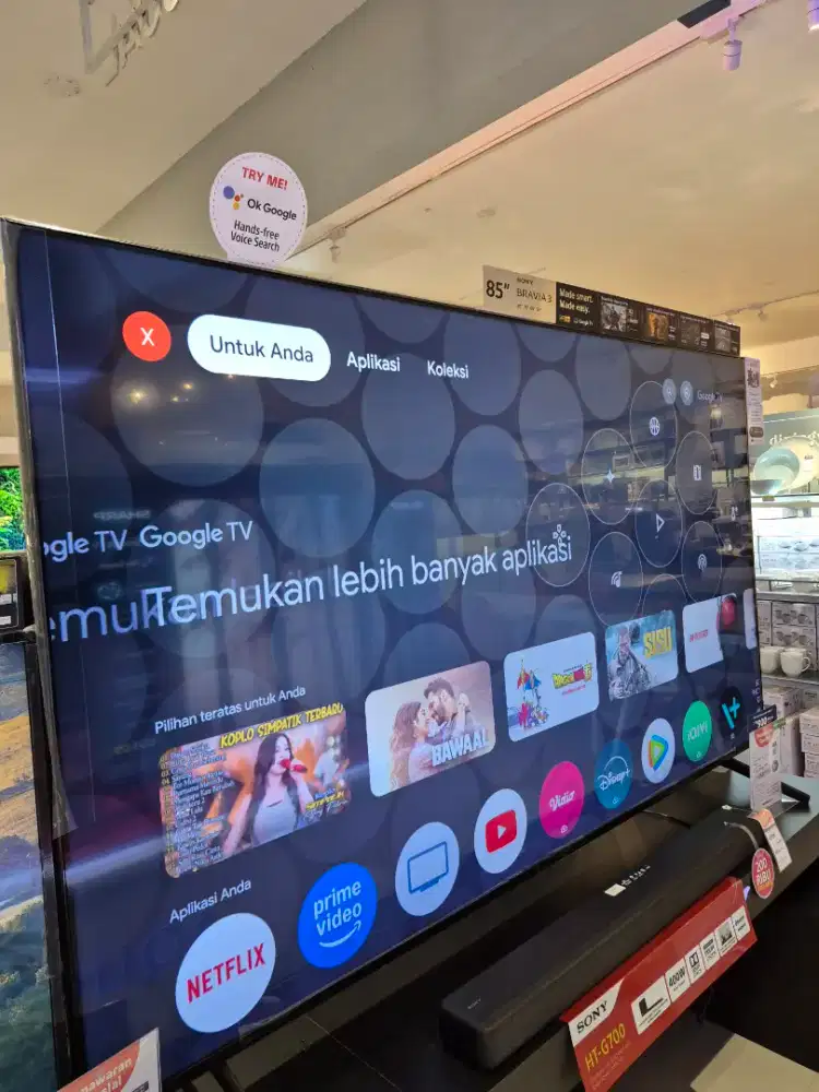SONY GOOGLE TV 98INCH PROMO