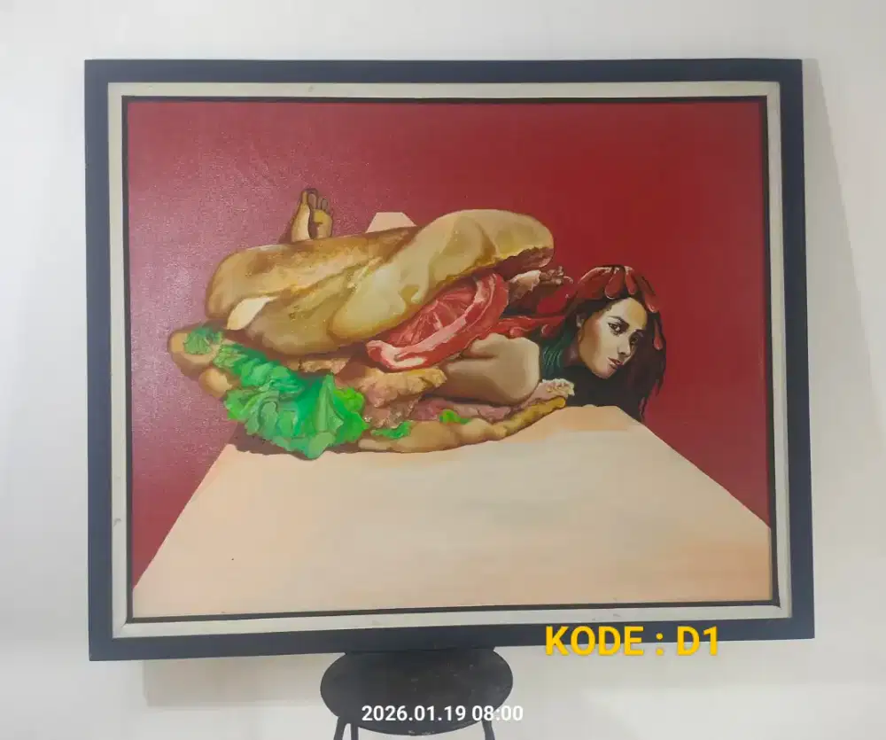 Lukisan karya Heru 'dodot' Wibowo