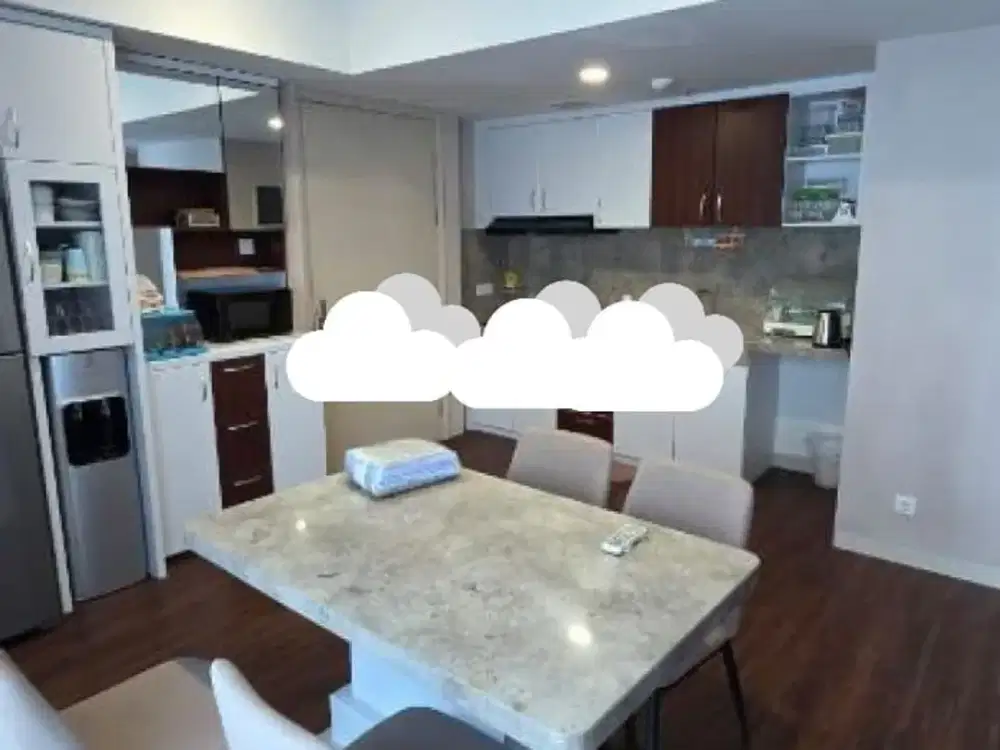 JUAL APARTMENT SURABAYA LA RIZ 3 BEDROOM FURNISH MURAH