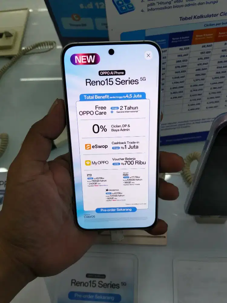 OPPO RENO 15 SERIES SIAP KREDIT 0 DP