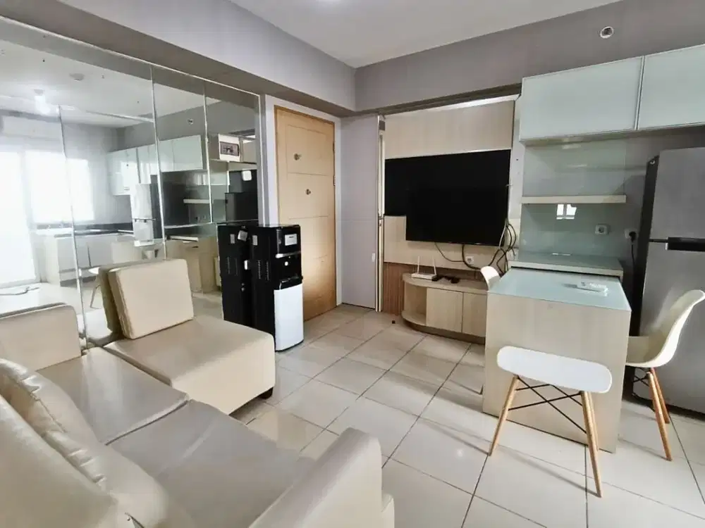 SEWA 2 BR CORNER FURNIS LENGKAP BAGUS APARTEMEN EDUCITY