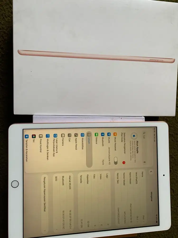 Ipad gen 8 32 GB wifi only mulus