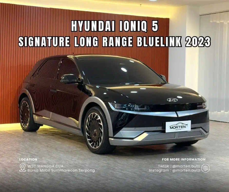 Hyundai Ioniq 5 Signature Long Range Bluelink 2024 Odo 17 Ribu Record