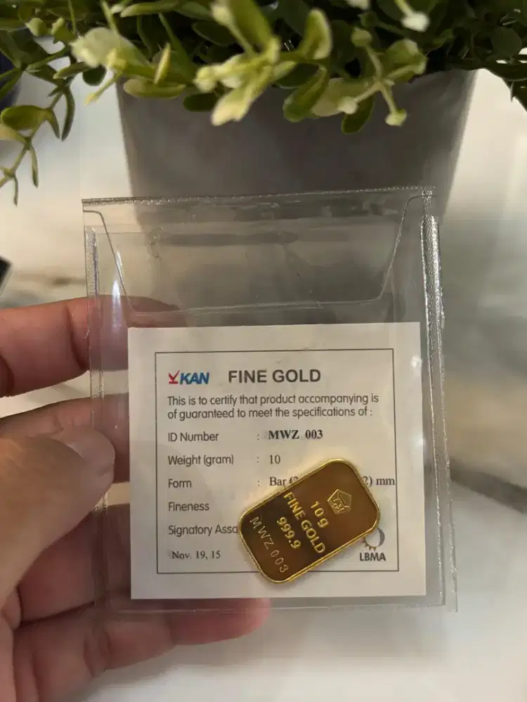 Logam Mulia Antam Retro 10gram 2015