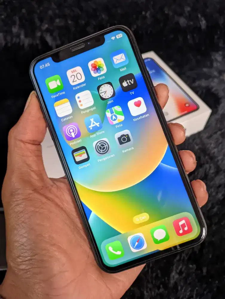 Iphone X 64GB ibox Warna Space Grey