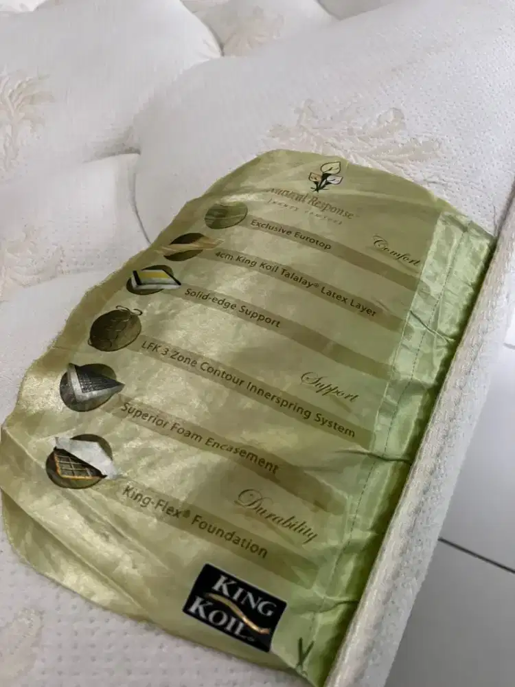 Dijua kasurl king koil UK 200x200