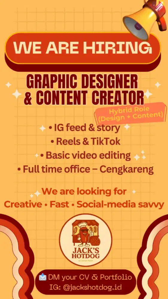 Lowongan kerja untuk cewe/cowo