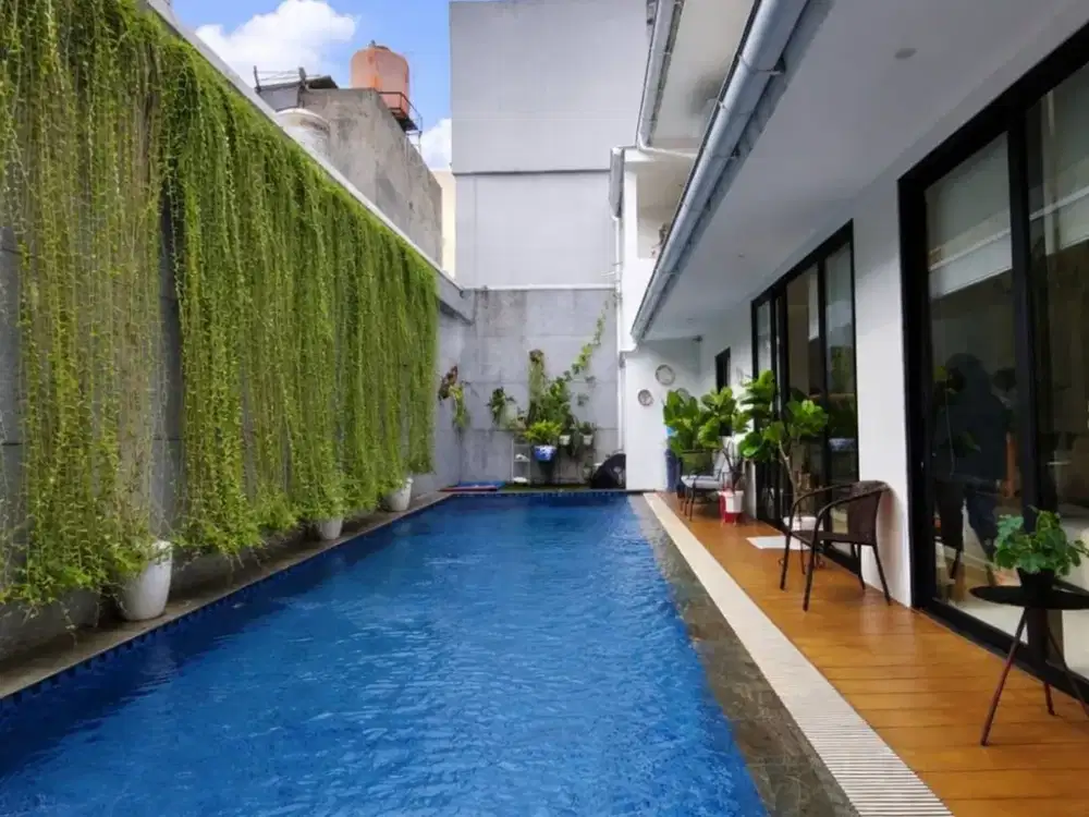 Rumah skandinavian modern di bintaro jaya pr 17662