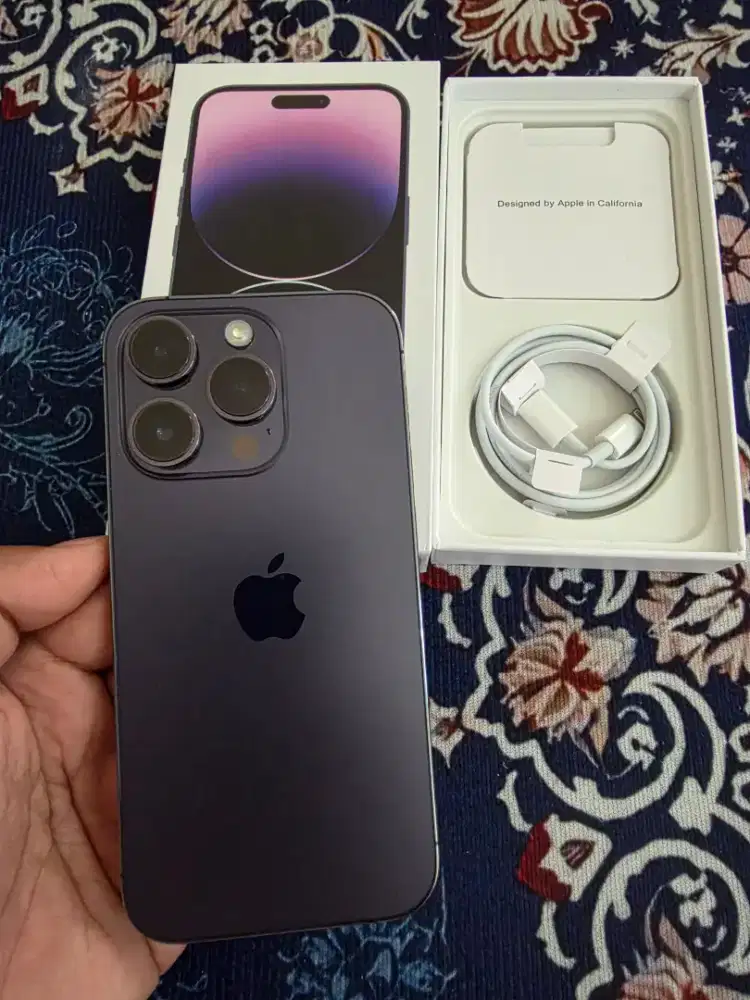 iPhone 14 pro 512gb mulus like new,,lengkap fulset,istimewa