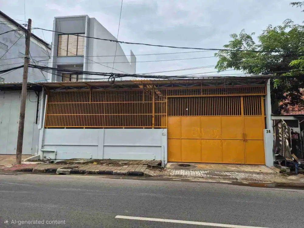 DISEWAKAN Bangunan Luas 338 m² – Full Renovasi | Cengkareng Barat