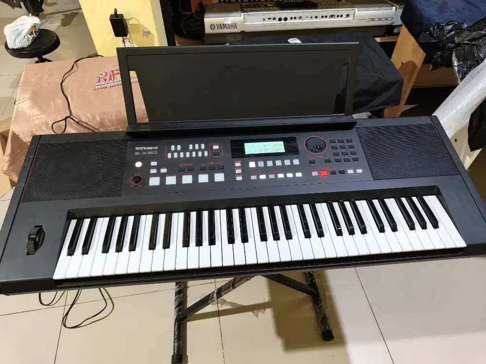 Keyboard Roland E-X50 Roland EX 50 Normal Siap Pake