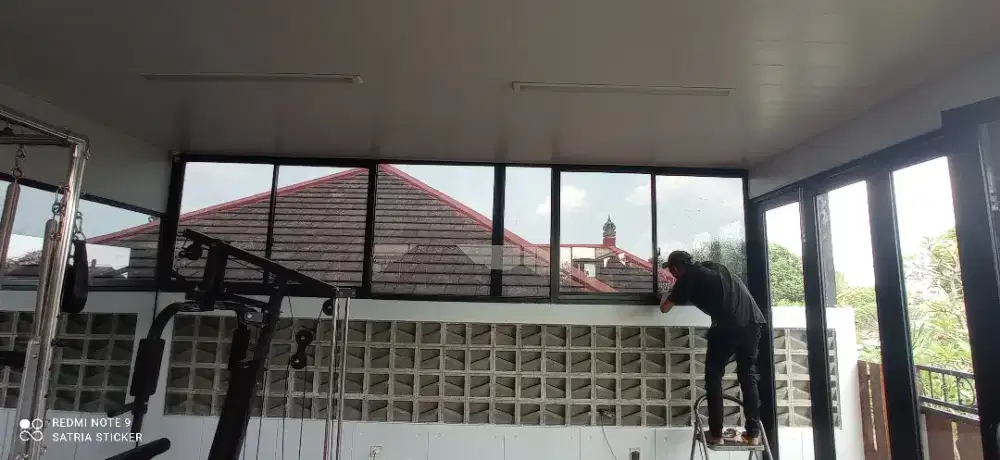 Pusat kaca film oneway peredam panas stiker kaca uv unt rumah & gedung