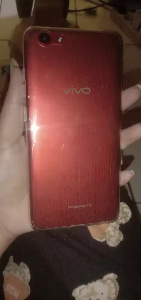 Jual hp Vivo y71 retak dikit fullset 6/128