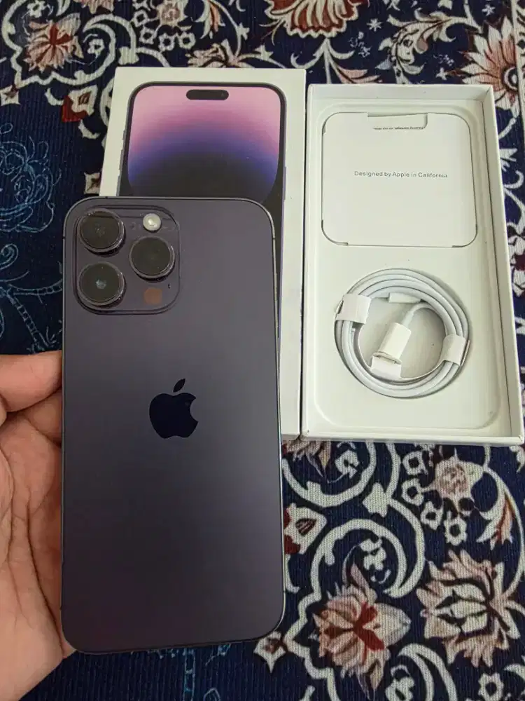 iphone 14 pro max 128gb resmi bea cukai,imei udh terdaftar bea cukai