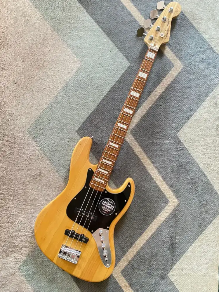 Bass fender jazz 4st custom aktif preamp