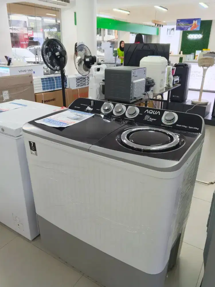 Mesin cuci dua tabung credit tanpa dp