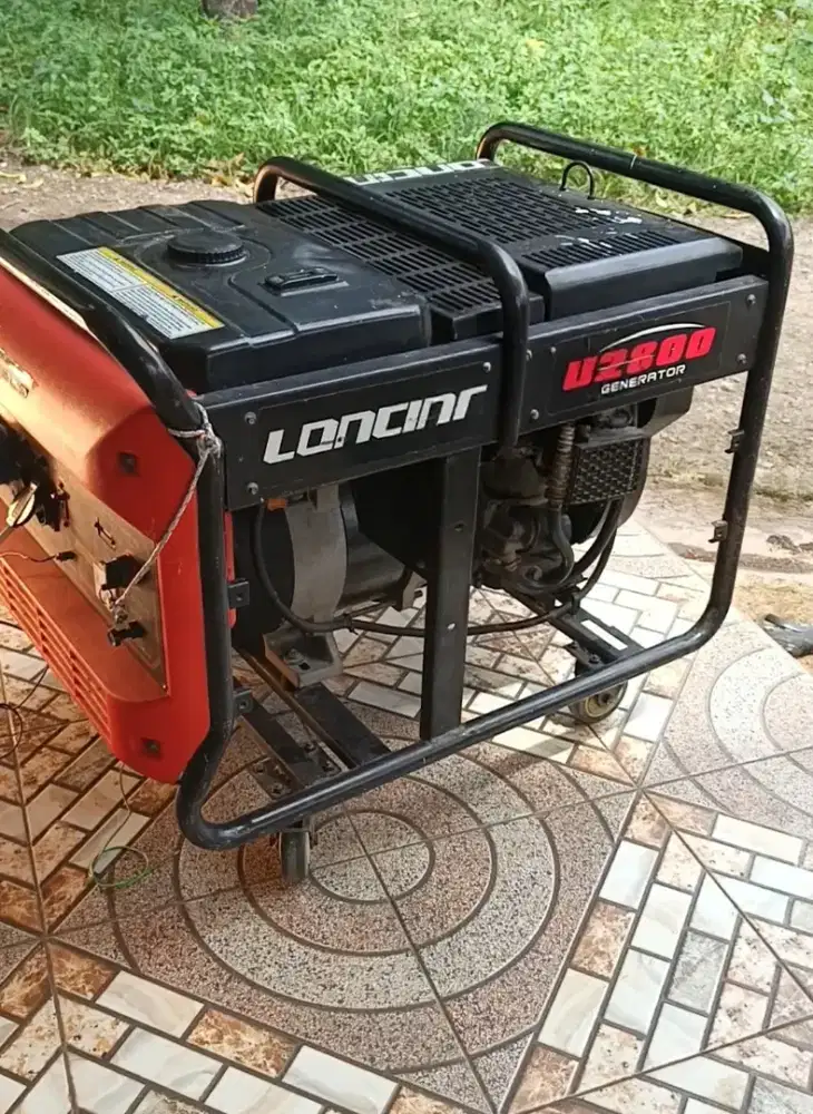 Genset 9000 watt bensin. Genset loncin LC12800
