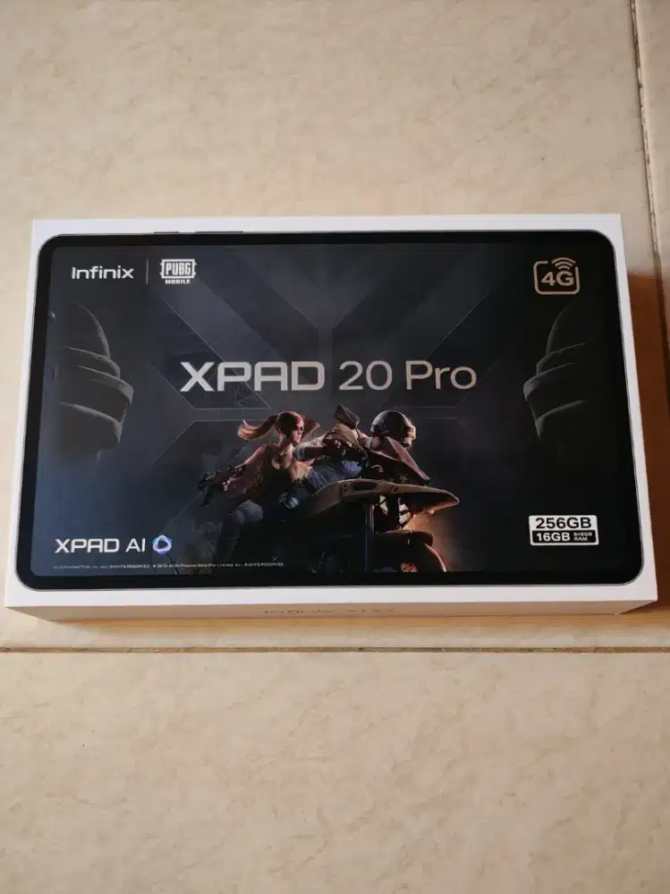 Infinix Xpad 20 pro 4G 256GB Baru