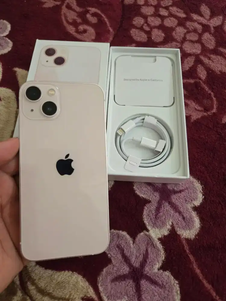 iPhone 13 128gb mulus like new,,lengkap fulset,istimewa