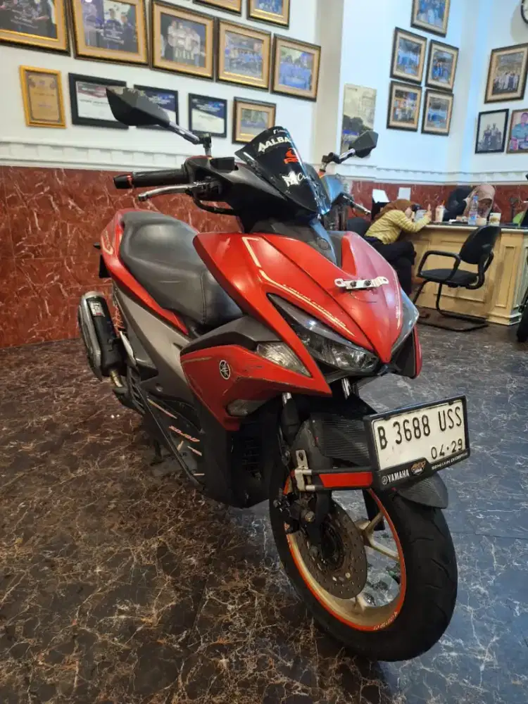 HUB IMA , FOR SALE AEROX S ABS 2019 BAJONG PAJAK ON . BISA CREDIT CARD