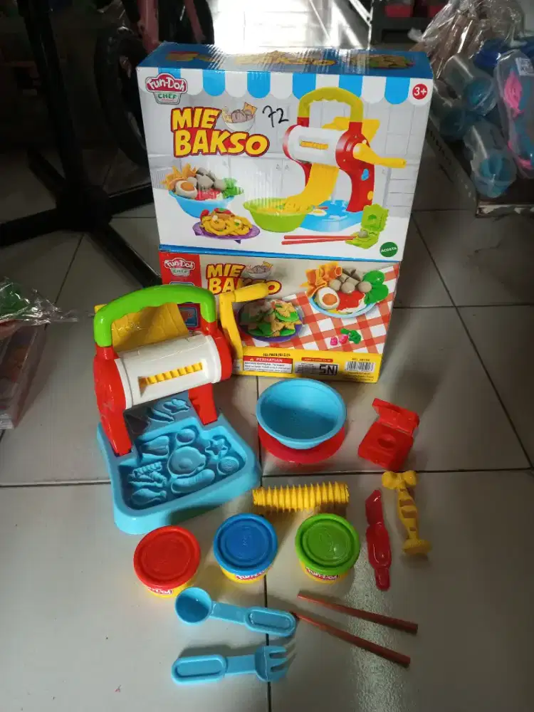 Mainan Anak Fundoh Mie Bakso