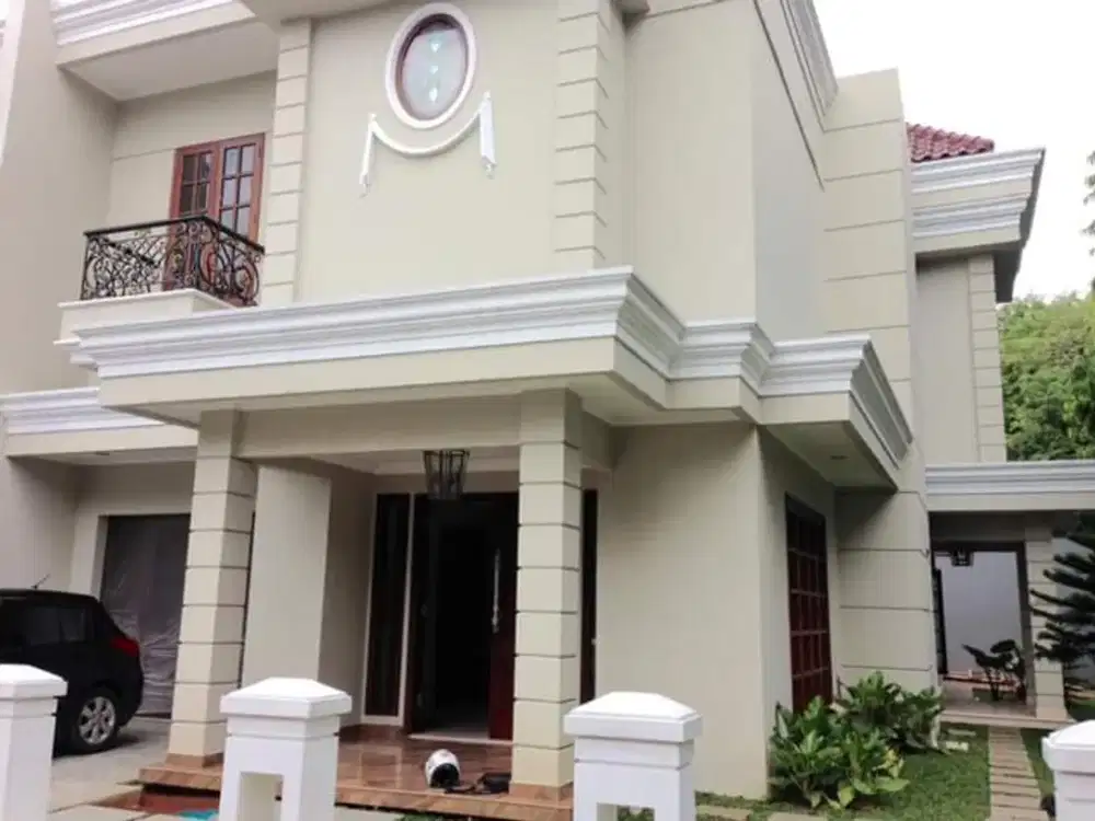 Rumah Brand New Halaman Luas 2 Lantai Full Marmer di Lebak Bulus pr 10823