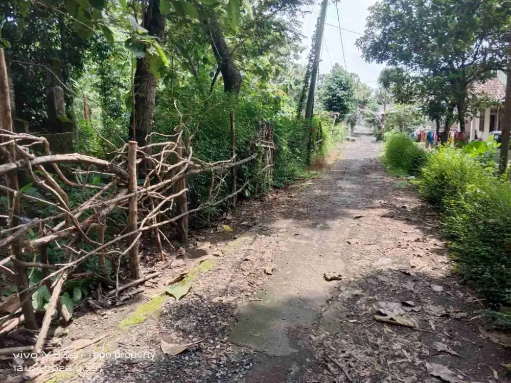 Dijual tanah 5450m di sambon boyolali