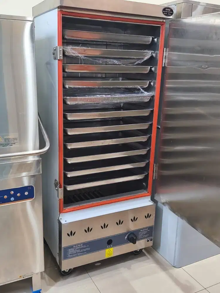 VICMAY RICE STEAMER 12 TRAY SUS 304 KAPASITAS BESAR 48KG 675*535*1645