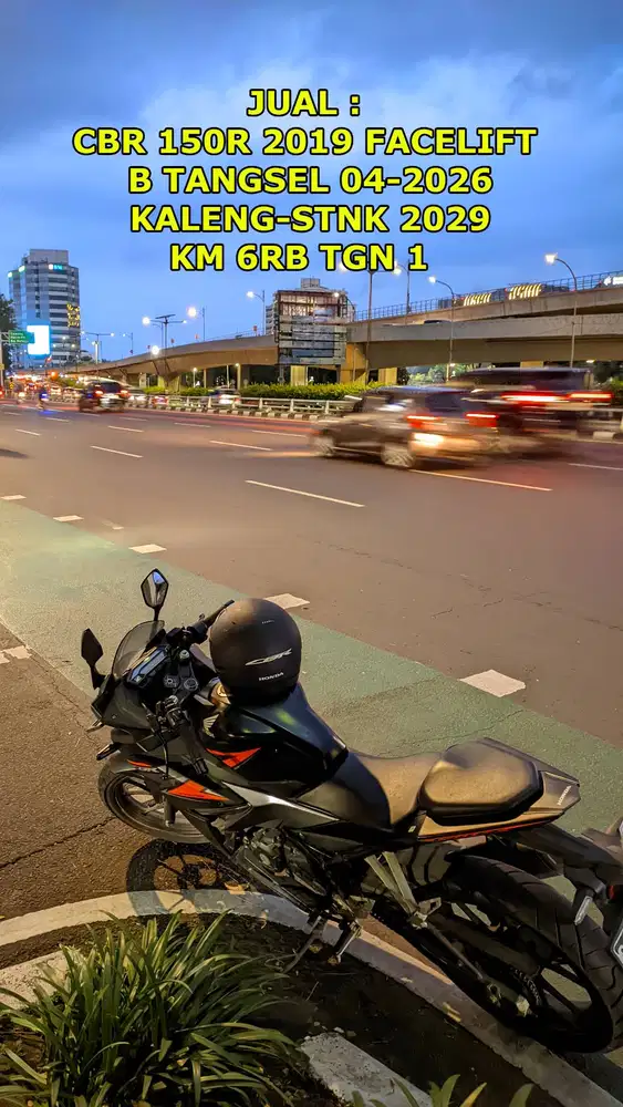 HONDA CBR 150R 019 Tgn 1 Dari KM 6000