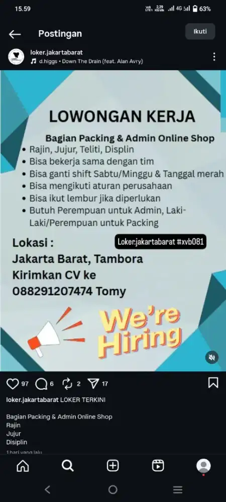 Lowongan Kerja Packing / Rakit Gantungan Kunci