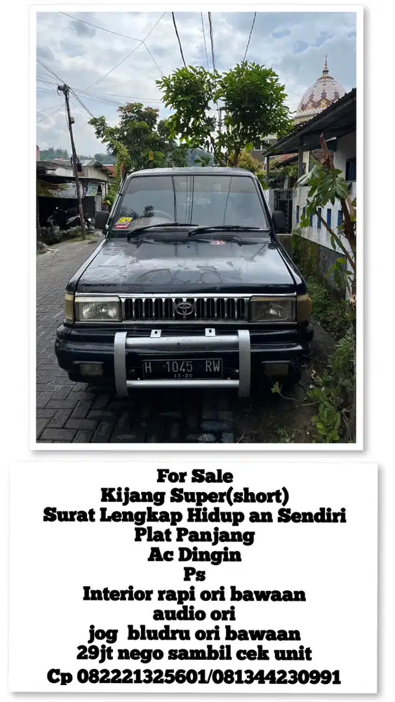 Toyota Kijang 1995 Bensin