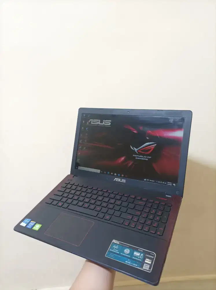 ASUS BABY ROG X550JX SERIES CORE i7 GEN 4 RAM 8GB SSD 128GB