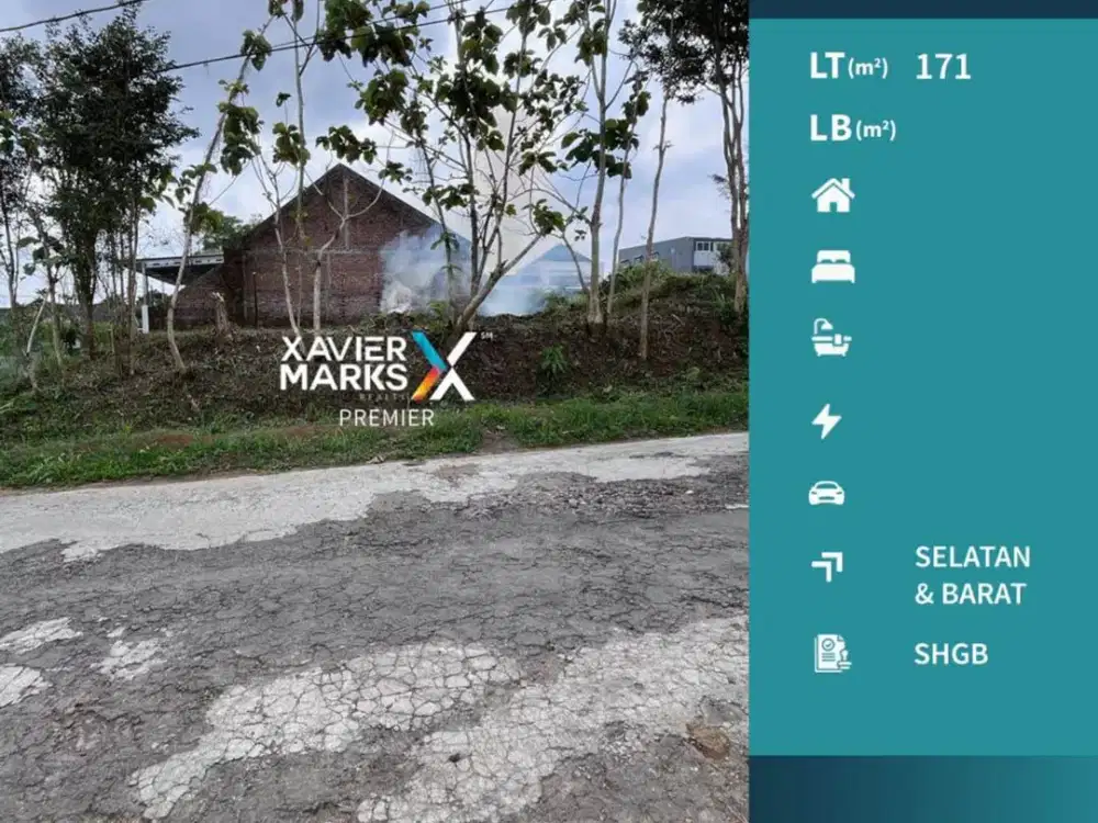 Dijual Tanah Posisi Hook di Cemorokandang Kota Malang Siap Bangun