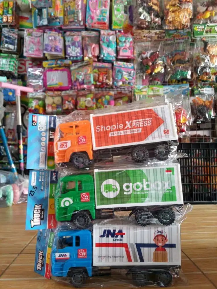 mainan anak truck box