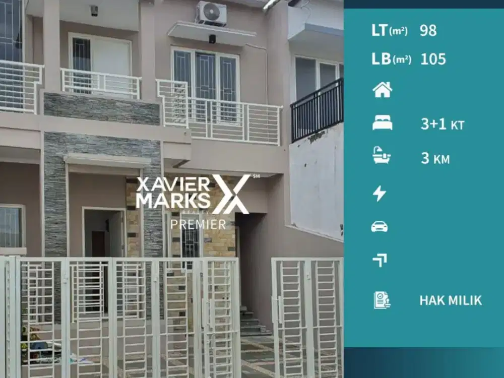 Termurah Dijual Rumah 2 Lantai Full Furnish di Batu Panorama Kota Batu