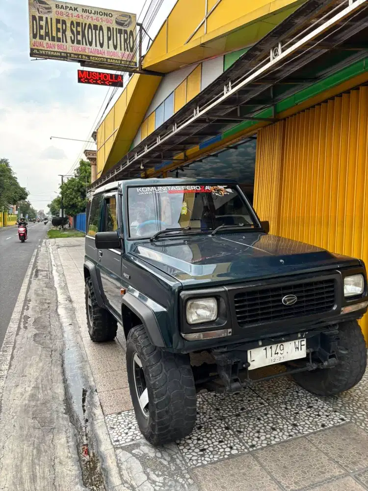 Daihatsu Feroza 1.6 1994 Plat L kolis mobil bekas sekoto kediri jatim