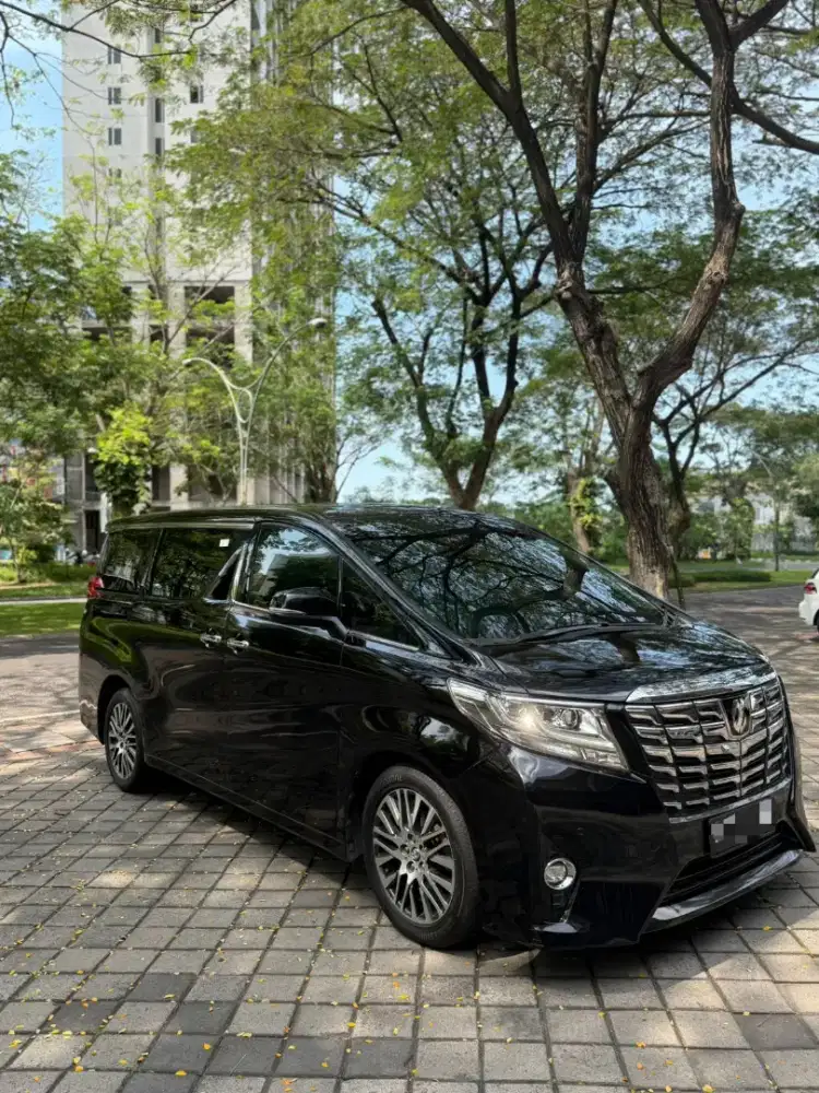 Alphard G 2015 Hitam