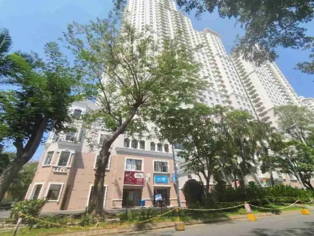 Dijual via lelang, Kondisi kosong apartemen waterplace Pakuwon Surabaya