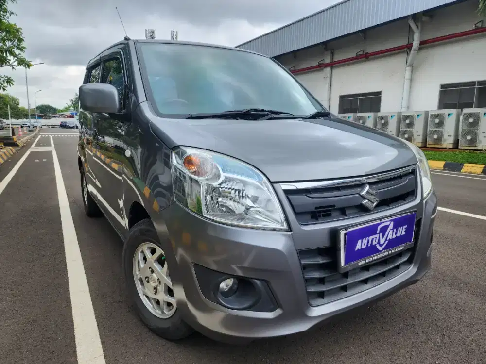 Suzuki Wagon R GL AT 2018 Abu Abu Metalik Kondisi Mulus
