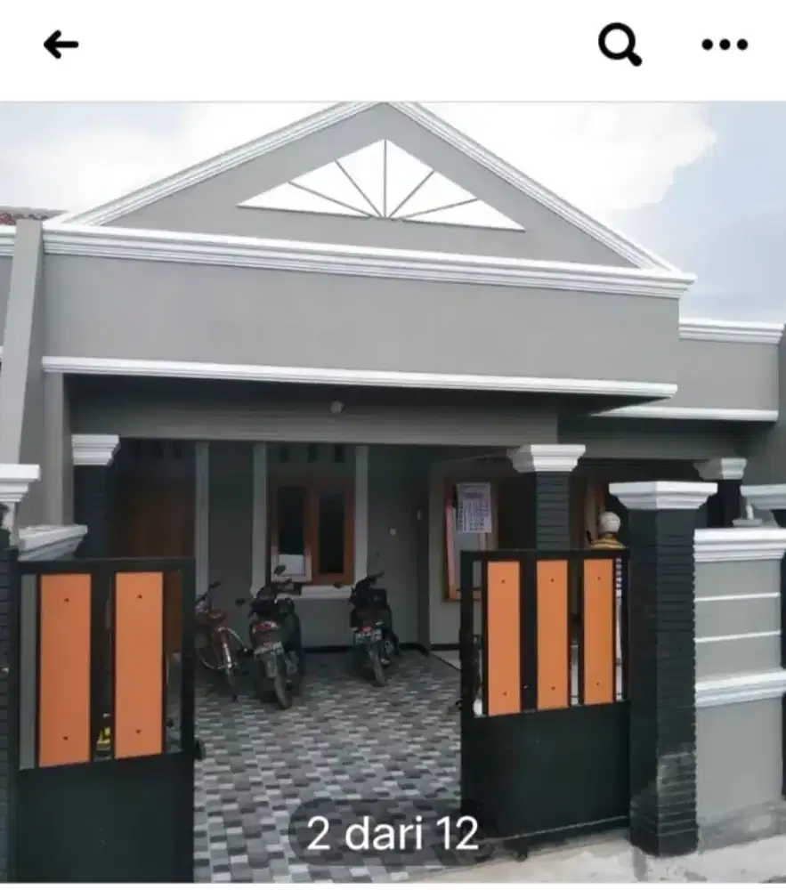 Jual rumah baru lokasi Utara busuan jayawihata lt 140m hrg 650jt nego