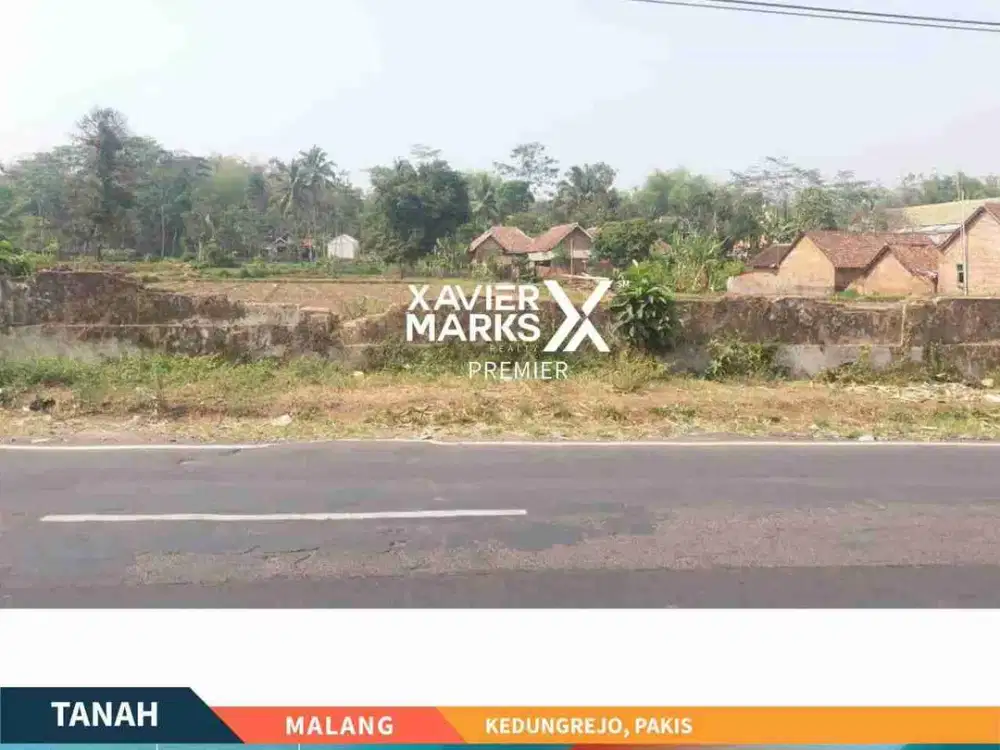Dijual Murah Tanah Poros Jalan Raya Kedungrejo Kec. Pakis Kab. Malang