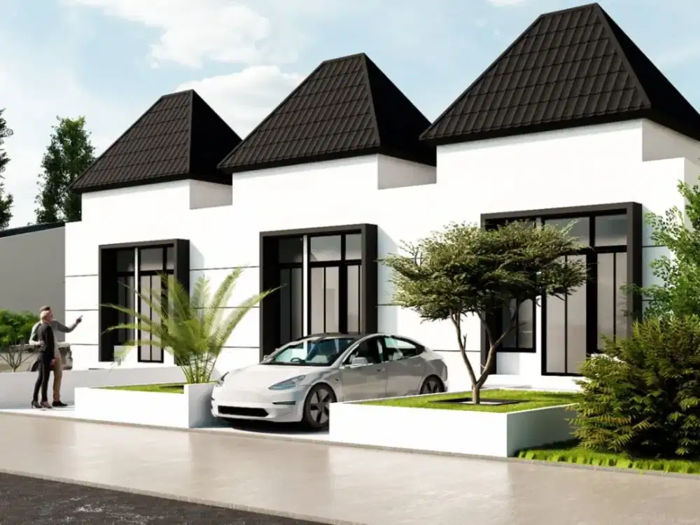 Rumah Minimalis Desain Limasan Harga 200Jt-an Di Utara Prambanan